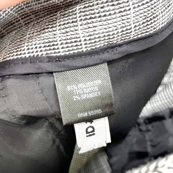 EXPRESS DESIGN STUDIO Plaid Bootcut Dress Pants - Picture 4 of 12